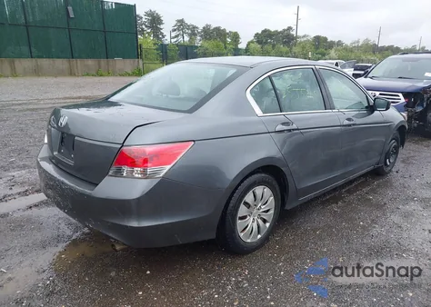 2010 Honda Accord 2.4 Lx из США, поврежденный, VIN 1HGCP2F35AA023194